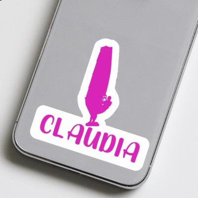 Autocollant Claudia Windsurfer Laptop Image