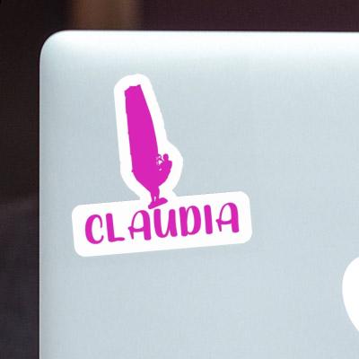 Autocollant Claudia Windsurfer Notebook Image