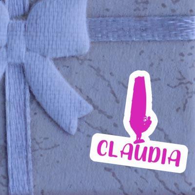 Windsurfer Sticker Claudia Laptop Image