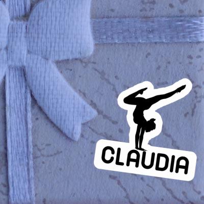 Yoga-Frau Sticker Claudia Gift package Image