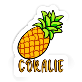 Sticker Coralie Pineapple Image