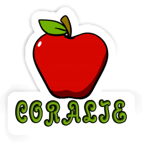 Apple Sticker Coralie Image