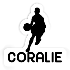 Sticker Coralie Basketball Player Image