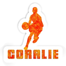 Sticker Coralie Basketball Player Image