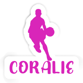 Sticker Basketball Player Coralie Image