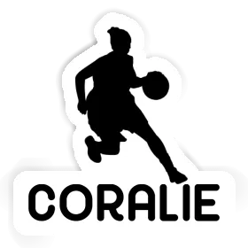 Basketball Player Sticker Coralie Image