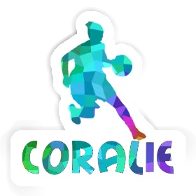 Basketball Player Sticker Coralie Image