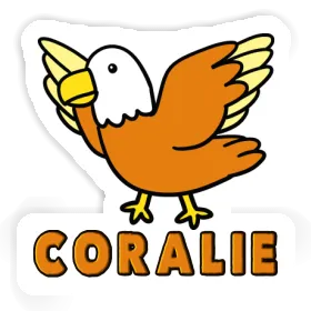 Sticker Coralie Bird Image