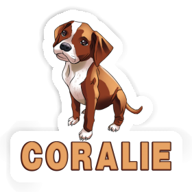 Sticker Boxer Dog Coralie Image