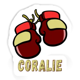 Sticker Boxing Glove Coralie Image