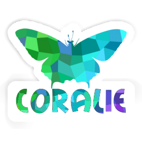 Sticker Butterfly Coralie Image