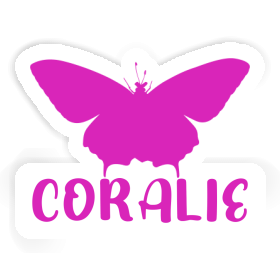 Coralie Sticker Butterfly Image