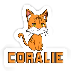 Cat Sticker Coralie Image