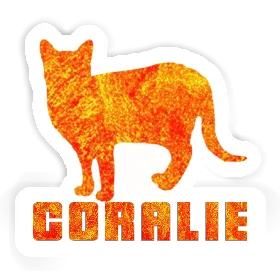 Cat Sticker Coralie Image