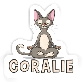 Coralie Sticker Cat Image