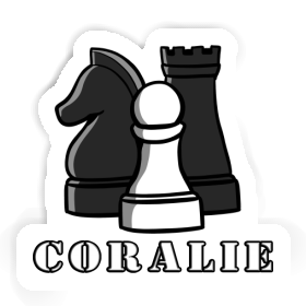 Sticker Chessman Coralie Image