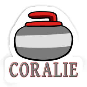 Coralie Sticker Curling Stone Image