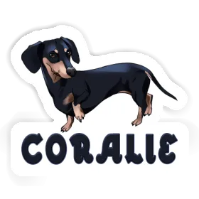 Dachshund Sticker Coralie Image