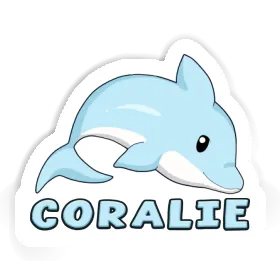 Dolphin Sticker Coralie Image