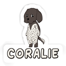 Coralie Sticker Small Munsterlander Image