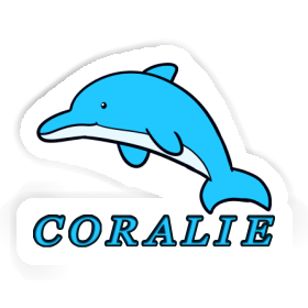 Sticker Dolphin Coralie Image