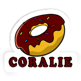 Coralie Sticker Doughnut Image