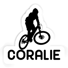 Sticker Downhiller Coralie Image