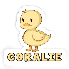 Sticker Duck Coralie Image