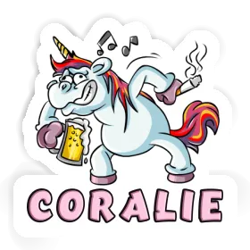 Coralie Sticker Party Unicorn Image