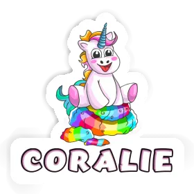 Coralie Sticker Baby Unicorn Image