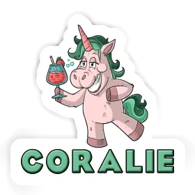 Party Unicorn Sticker Coralie Image