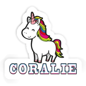 Coralie Sticker Unicorn Image