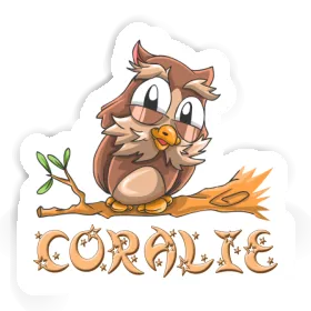 Sticker Coralie Owl Image