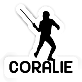 Fencer Sticker Coralie Image