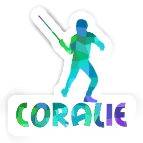 Sticker Fencer Coralie Image