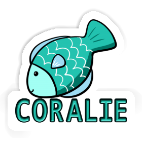 Fish Sticker Coralie Image