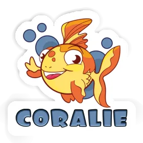 Fish Sticker Coralie Image