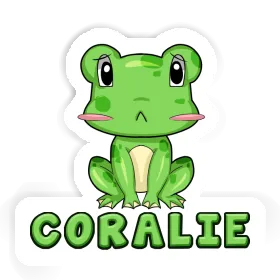 Sticker Frog Coralie Image