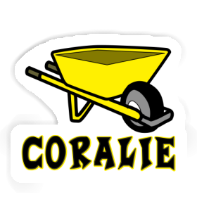 Wheelbarrow Sticker Coralie Image