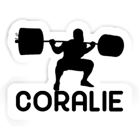 Sticker Coralie Weightlifter Image