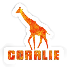 Giraffe Sticker Coralie Image