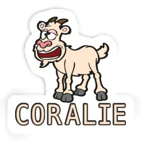 Goat Sticker Coralie Image