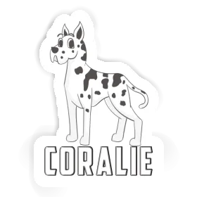 Sticker Coralie Great Dane Image