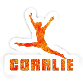 Sticker Coralie Gymnast Image