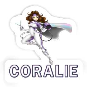 Hairdresser Sticker Coralie Image