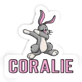 Sticker Dabbing Hare Coralie Image