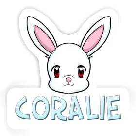 Rabbithead Sticker Coralie Image