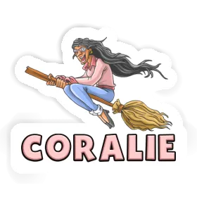 Sticker Coralie Witch Image