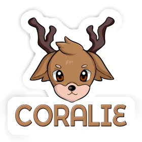 Sticker Coralie Deer Image