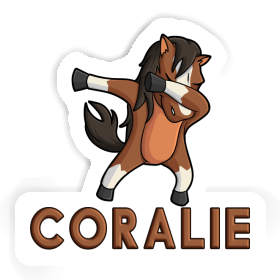 Sticker Dabbing Horse Coralie Image